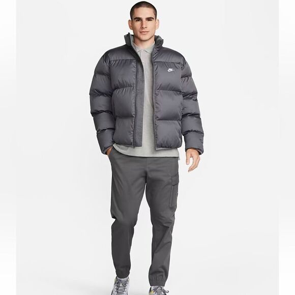 Nike Men's Grey Jacket XL - Picture 2 of 10